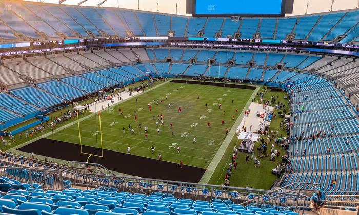 Bank of America Stadium - Section 525 Seat View