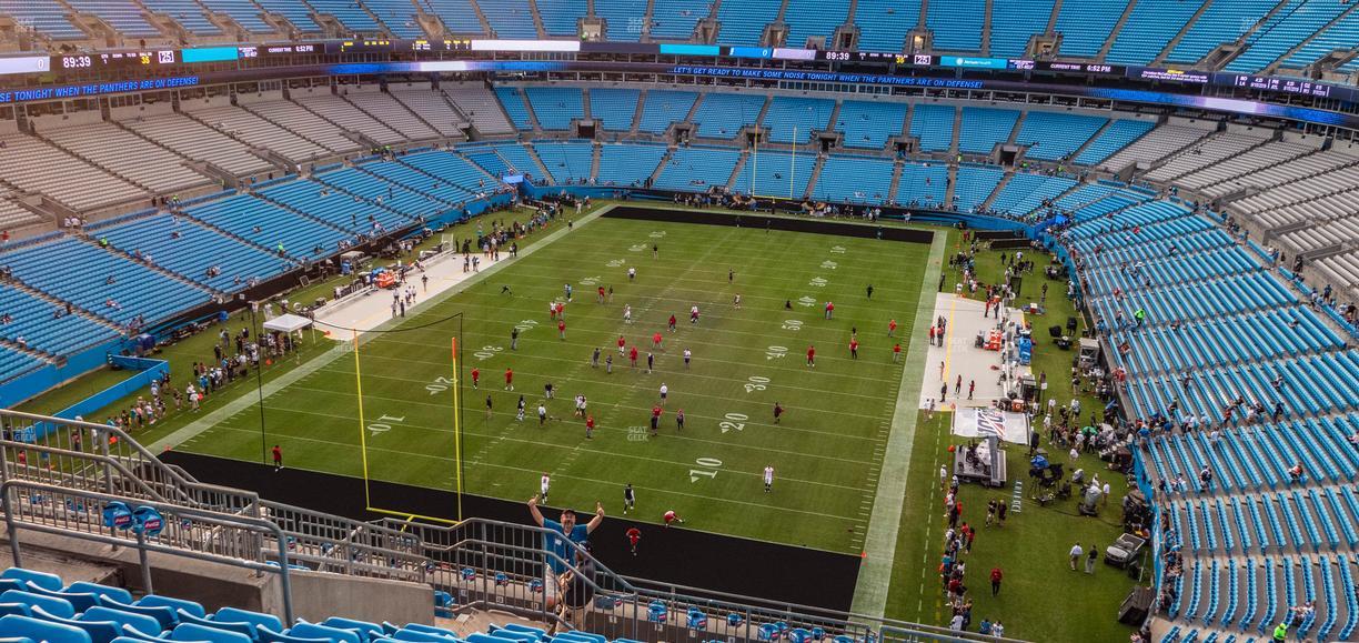 Bank of America Stadium - Section 526 Seat View