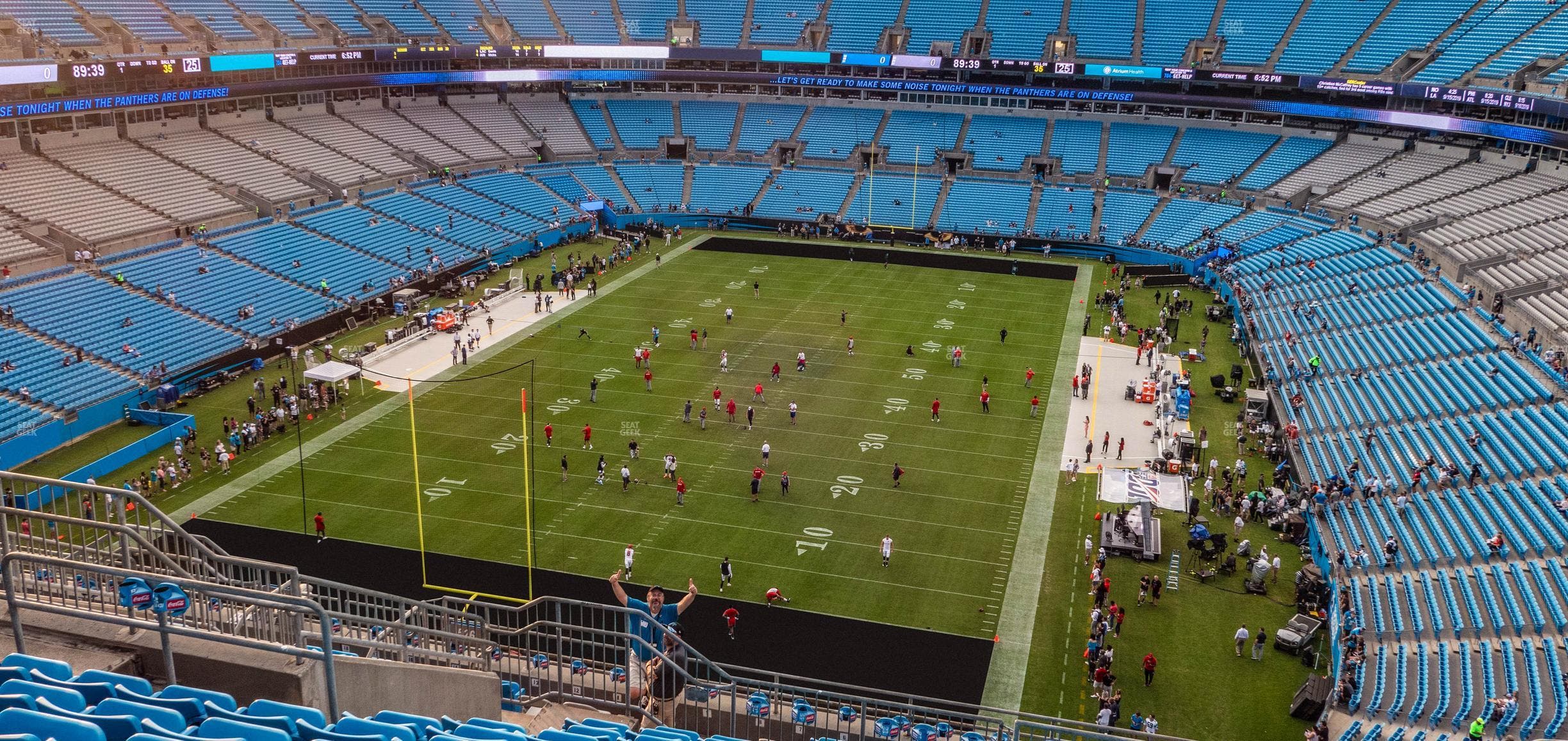 Bank of America Stadium - Section 526 Seat View