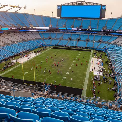 Bank of America Stadium - Section 526 Seat View
