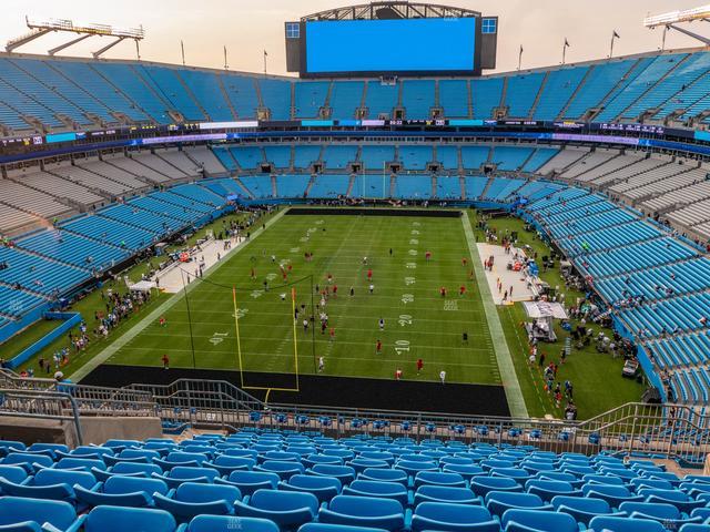 Bank of America Stadium - Section 527 Seat View