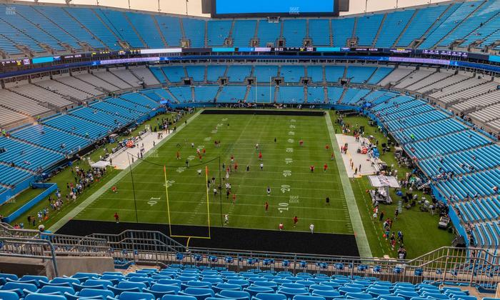 Bank of America Stadium - Section 527 Seat View