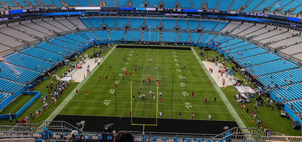 Bank of America Stadium - Section 528 Seat View