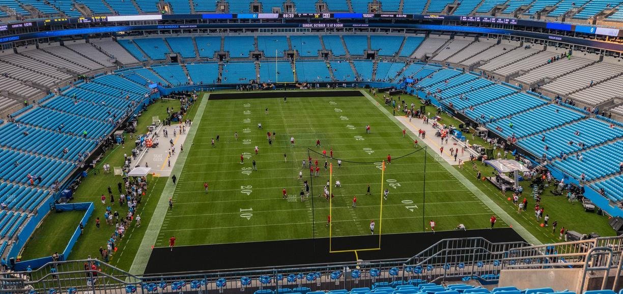Bank of America Stadium - Section 529 Seat View