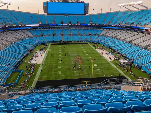Bank of America Stadium - Section 529 Seat View