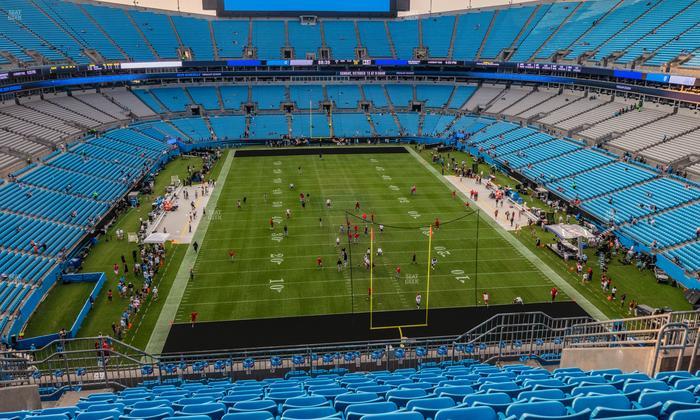 Bank of America Stadium - Section 529 Seat View