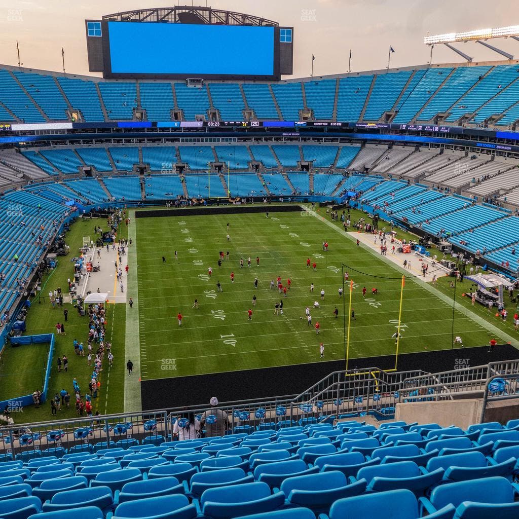 Bank of America Stadium - Section 530 Seat View