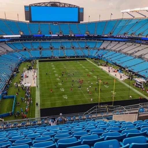 Bank of America Stadium - Section 530 Seat View