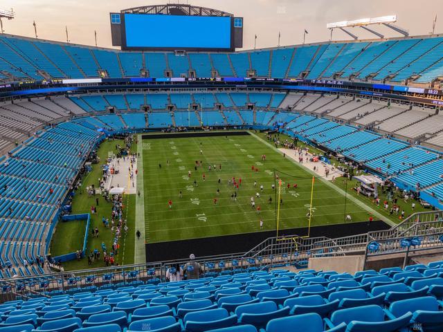 Bank of America Stadium - Section 530 Seat View