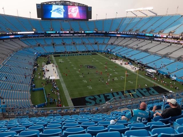 Bank of America Stadium - Section 531 Seat View Bank of America Stadium - Section 531 Seat View