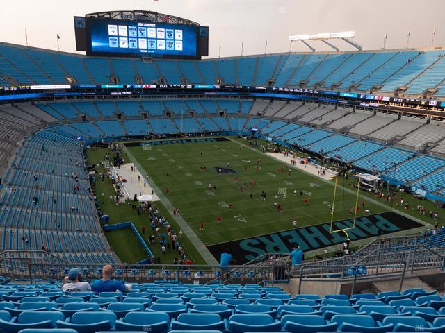 Bank of America Stadium - Section 532 Seat View Bank of America Stadium - Section 532 Seat View