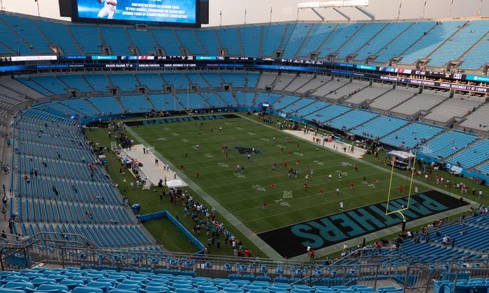 Bank of America Stadium - Section 533 Seat View
