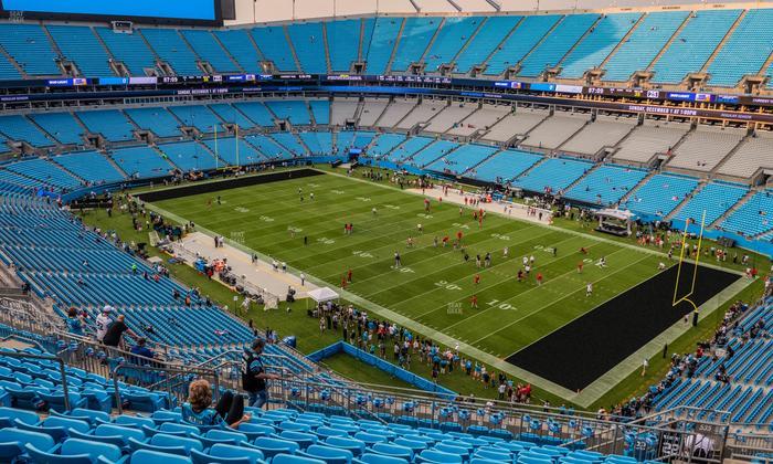 Bank of America Stadium - Section 535 Seat View