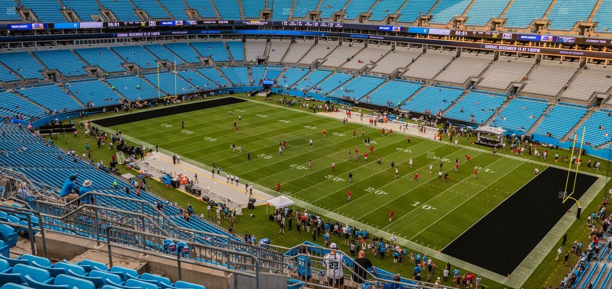 Bank of America Stadium - Section 536 Seat View