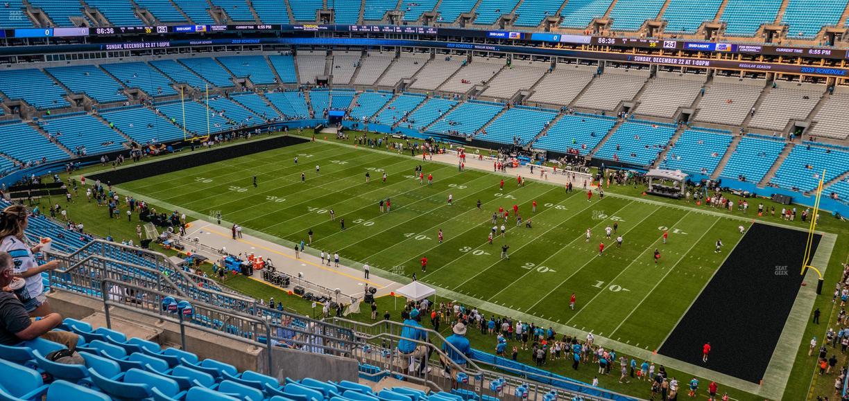 Bank of America Stadium - Section 537 Seat View
