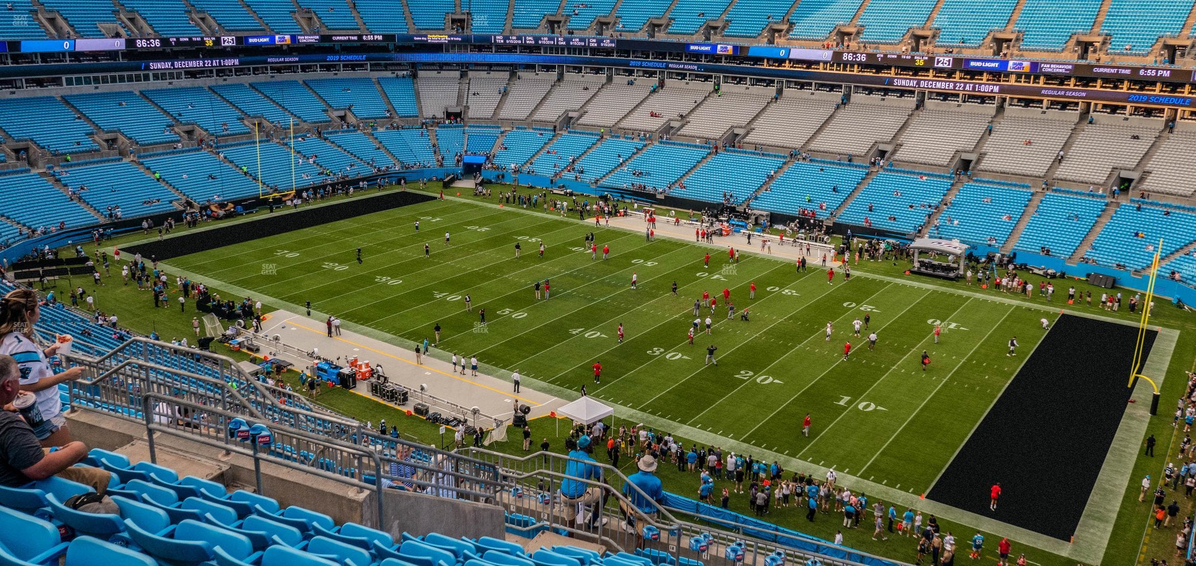 Bank of America Stadium - Section 537 Seat View