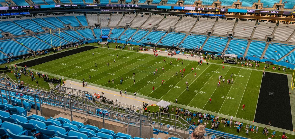 Bank of America Stadium - Section 538 Seat View