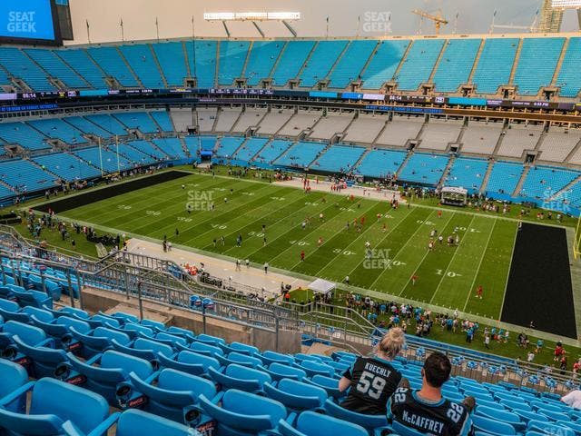 Bank of America Stadium - Section 538 Seat View