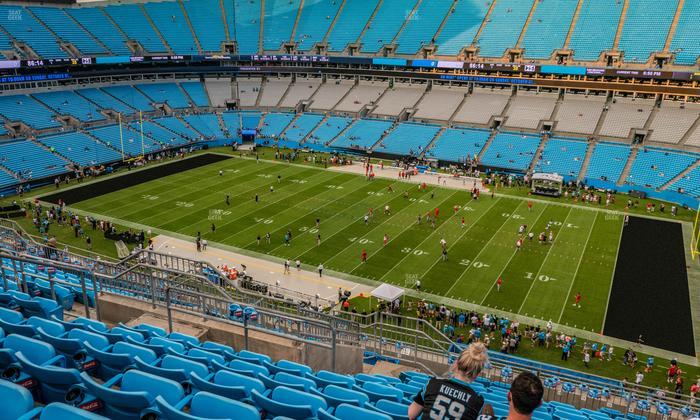 Bank of America Stadium - Section 538 Seat View