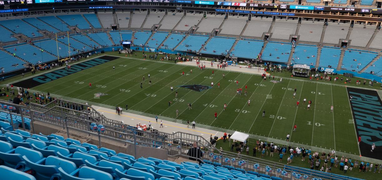 Bank of America Stadium - Section 539 Seat View