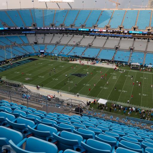 Bank of America Stadium - Section 539 Seat View