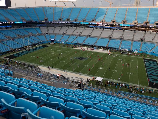 Bank of America Stadium - Section 539 Seat View Bank of America Stadium - Section 539 Seat View