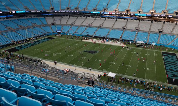 Bank of America Stadium - Section 539 Seat View