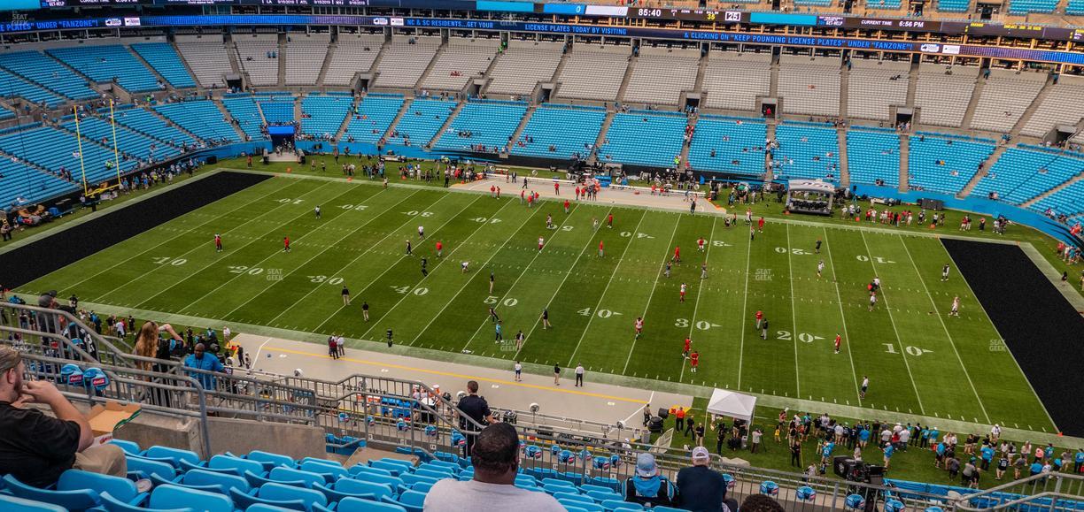 Bank of America Stadium - Section 540 Seat View