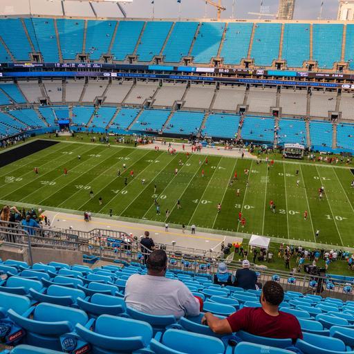 Bank of America Stadium - Section 540 Seat View