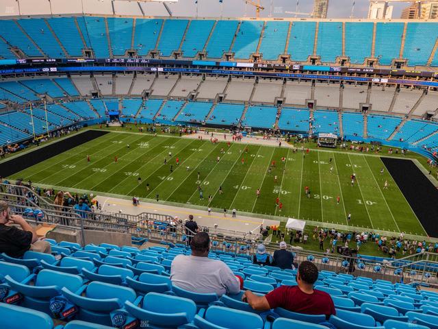Bank of America Stadium - Section 540 Seat View