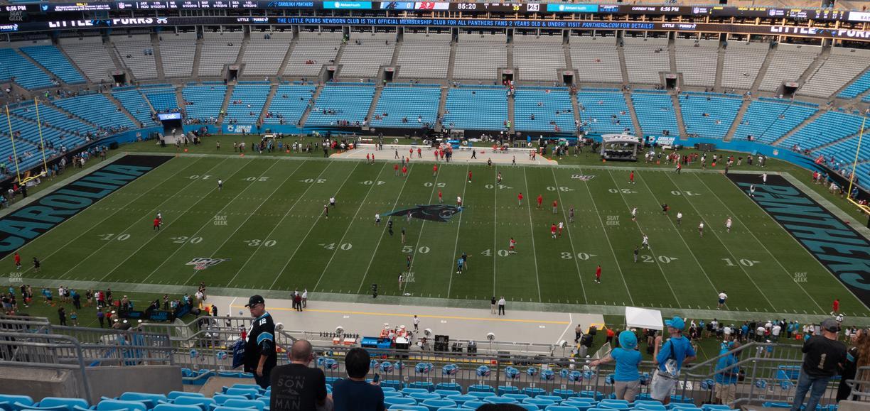 Bank of America Stadium - Section 541 Seat View
