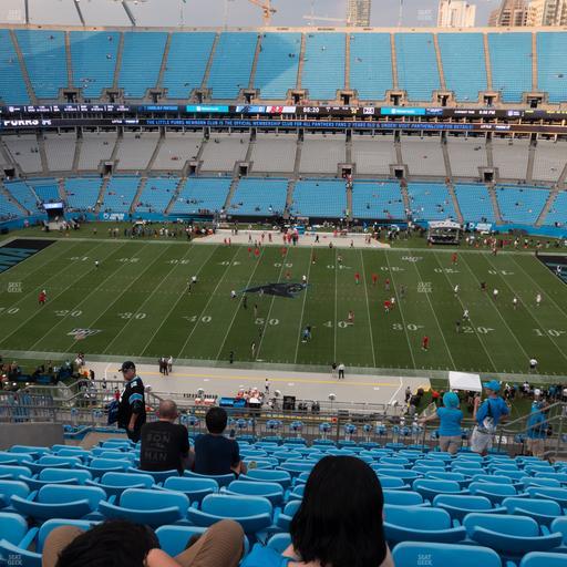 Bank of America Stadium - Section 541 Seat View