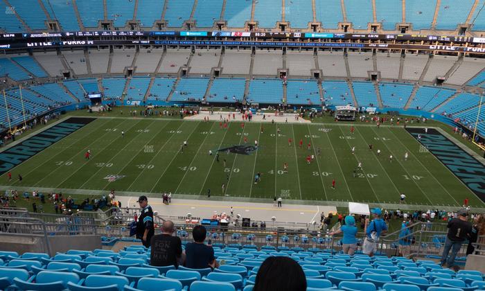 Bank of America Stadium - Section 541 Seat View