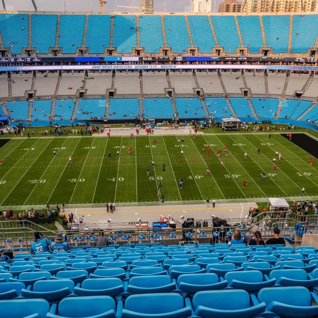 Bank of America Stadium - Section 542 Seat View