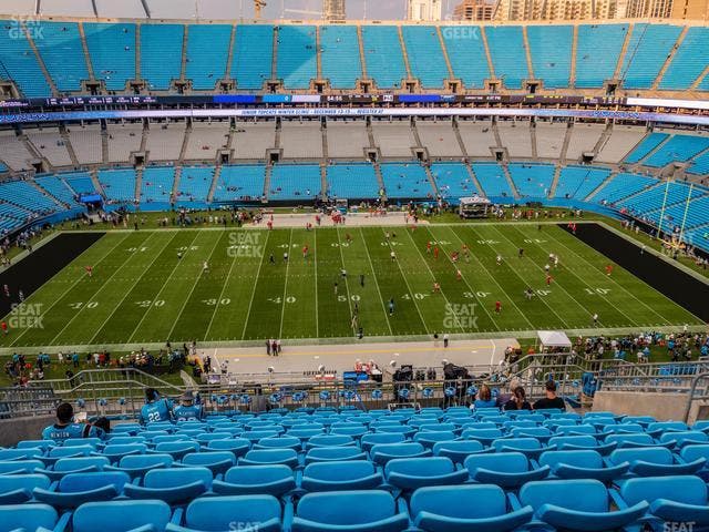 Bank of America Stadium - Section 542 Seat View