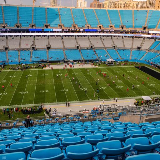 Bank of America Stadium - Section 543 Seat View