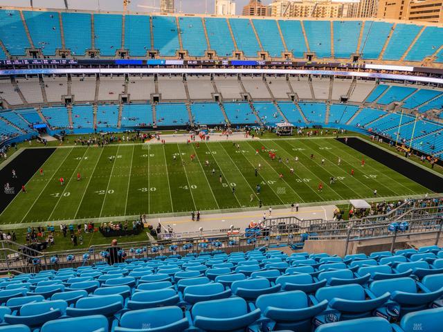 Bank of America Stadium - Section 543 Seat View