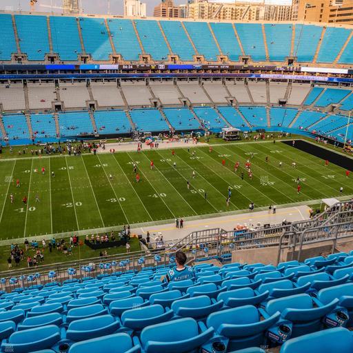 Bank of America Stadium - Section 544 Seat View