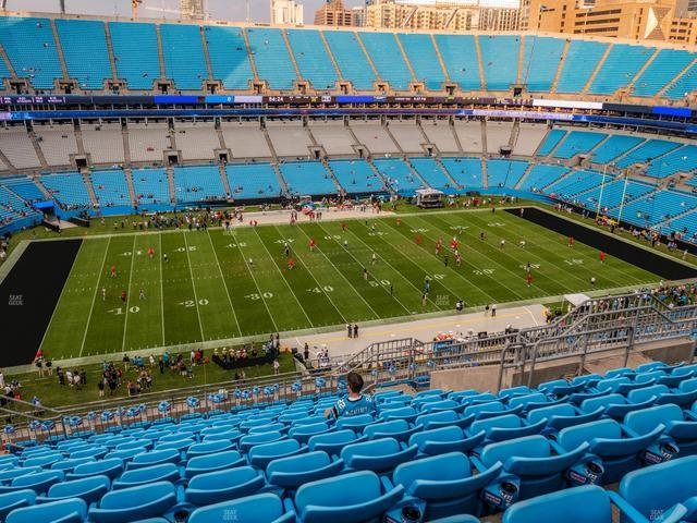 Bank of America Stadium - Section 544 Seat View