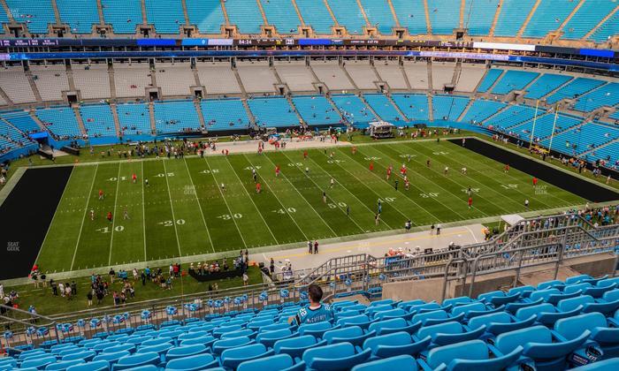 Bank of America Stadium - Section 544 Seat View