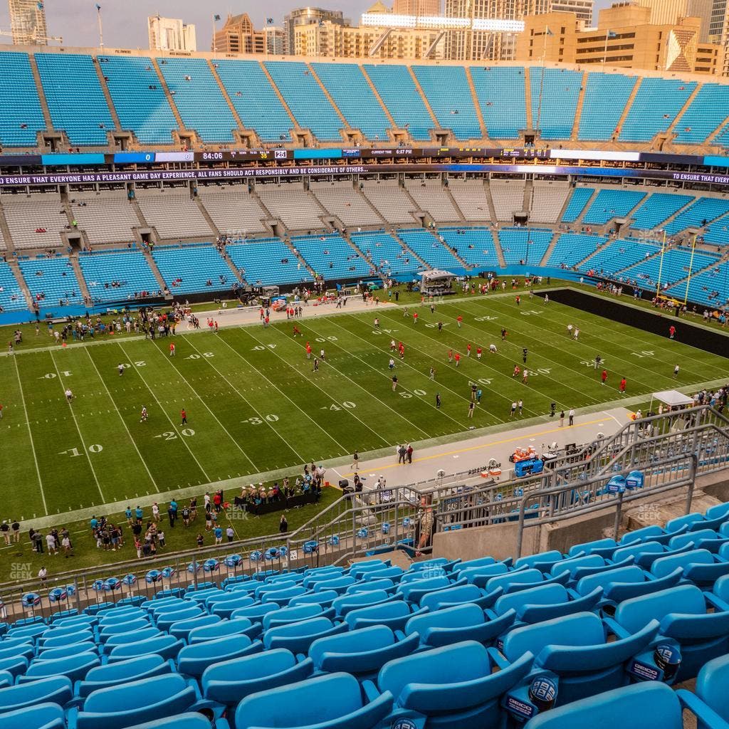 Bank of America Stadium - Section 545 Seat View