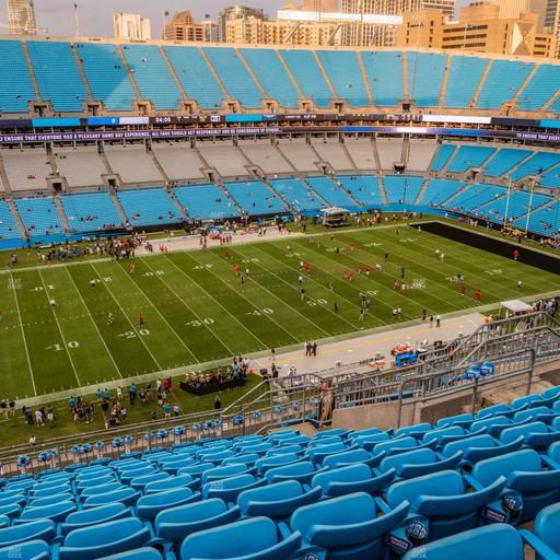Bank of America Stadium - Section 545 Seat View