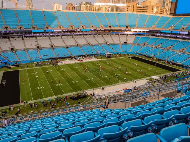 Bank of America Stadium - Section 545 Seat View