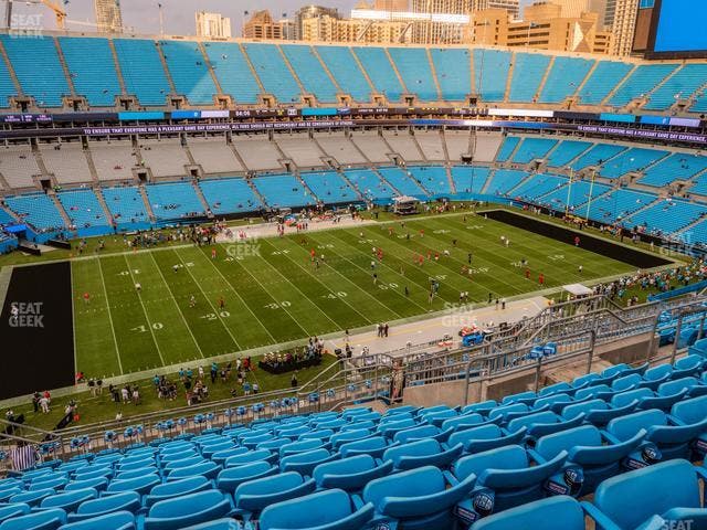 Bank of America Stadium - Section 545 Seat View