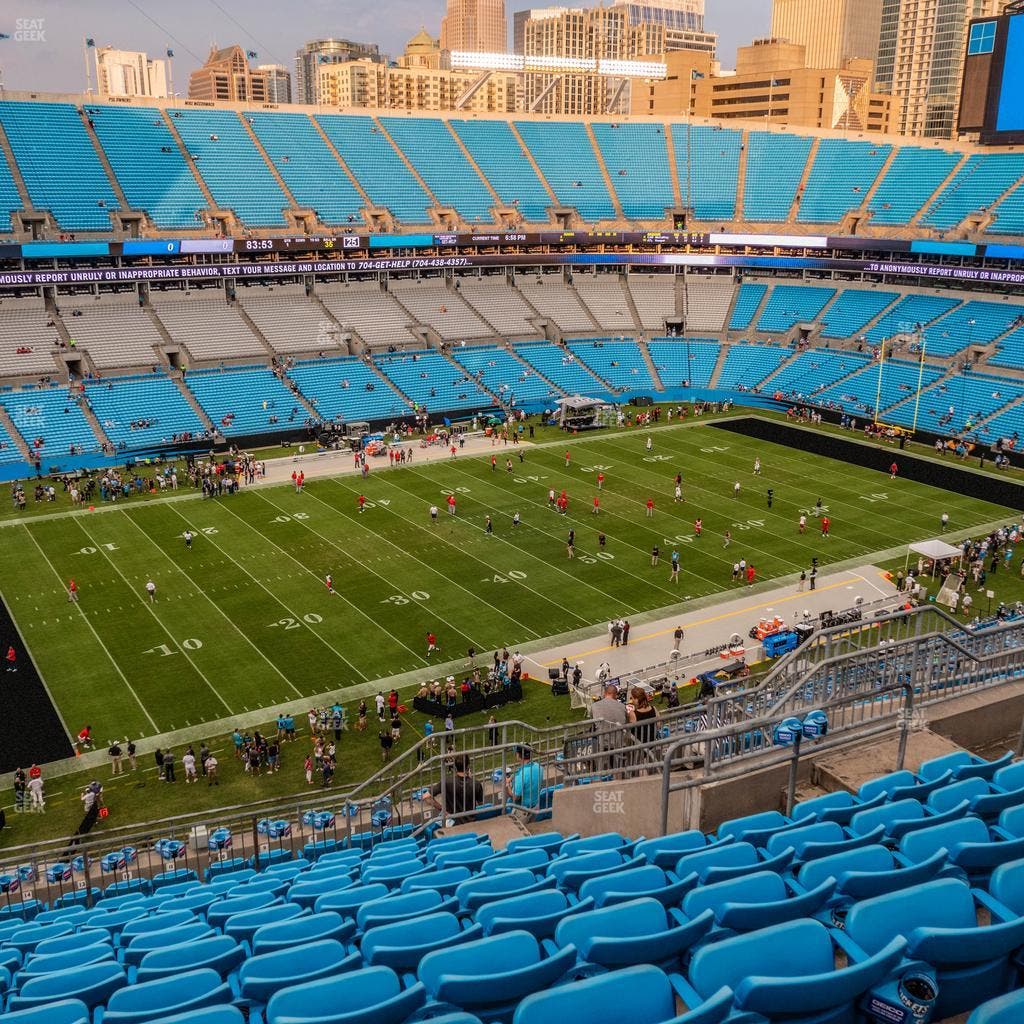 Bank of America Stadium - Section 546 Seat View