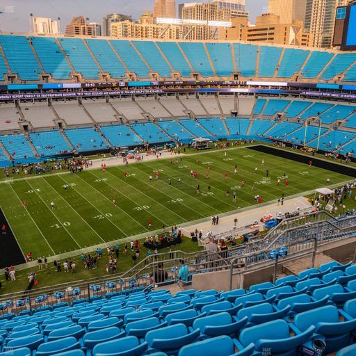 Bank of America Stadium - Section 546 Seat View