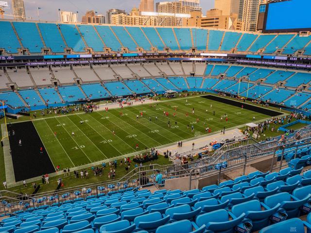 Bank of America Stadium - Section 546 Seat View