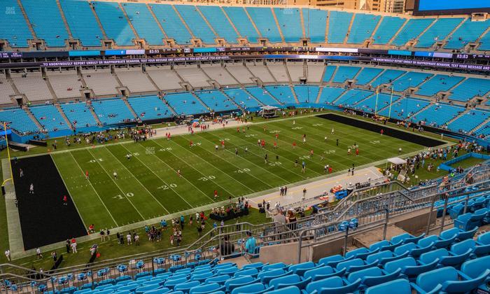Bank of America Stadium - Section 546 Seat View