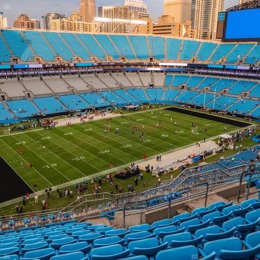 Bank of America Stadium - Section 547 Seat View