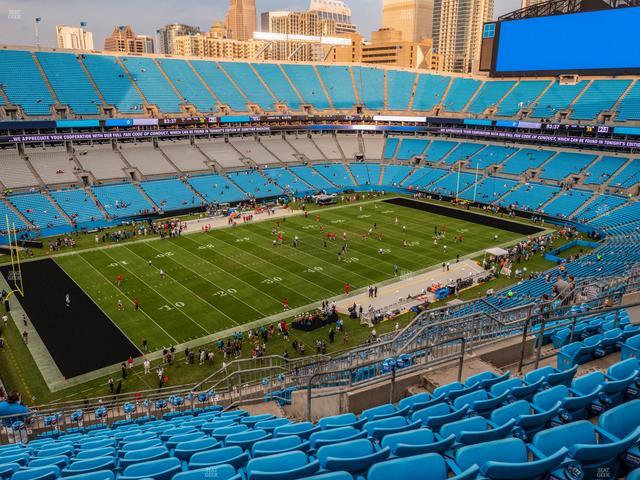 Bank of America Stadium - Section 547 Seat View